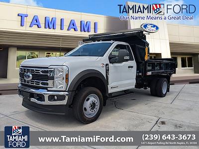 2024 Ford F-550 Regular Cab DRW 4WD Dump Truck for sale #RDA37408 - photo 1