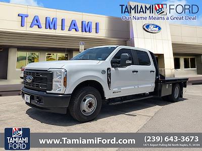 2024 Ford F-350 Crew Cab DRW RWD CM Truck Beds Flatbed Truck for sale #RED39207 - photo 1