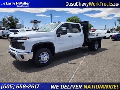 2024 Chevrolet Silverado 3500 Crew Cab DRW 4WD Reading Flatbed Truck for sale #QCH240824 - photo 1