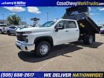 New 2024 Chevrolet Silverado 3500 Crew Cab 4WD 9' Monroe Truck Equipment Steel Dump Truck for sale #QCH240868 - photo 1