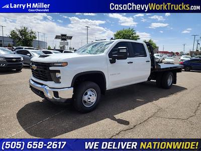 2024 Chevrolet Silverado 3500 Crew Cab RWD PJ Truck Beds Flatbed Truck for sale #QCH240982 - photo 1