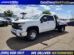 2024 Chevrolet Silverado 3500 Crew Cab RWD PJ Truck Beds Flatbed Truck for sale #QCH240982 - photo 1