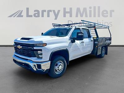 2024 Chevrolet Silverado 3500 Crew Cab 4WD, Blue Ridge Manufacturing ProContractor Body Contractor Truck for sale #QCHB240375 - photo 1