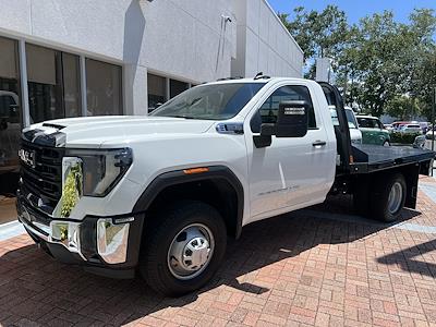 New 2024 GMC Sierra 3500 Pro Regular Cab 4x4 Flatbed Truck for sale #G240340 - photo 1
