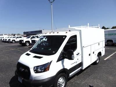 2023 Ford Transit 350 AWD Knapheide KUV w/ 3 bow ladder rack for sale #FT91215 - photo 1