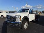 New 2025 Ford F-550 XL Regular Cab 4WD 11' 4" CM Truck Beds Steel Flatbed Truck for sale #SDA17374 - photo 1