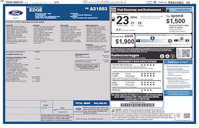 Used 2023 Ford Edge - photo 1