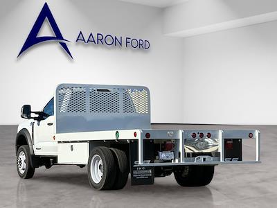 Used 2024 Ford F-550 Regular Cab Steel Flatbed Truck for sale #403240P - photo 2