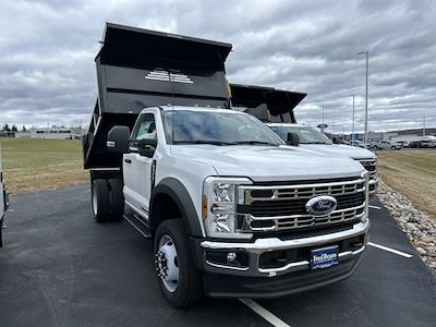 2024 Ford F-550 Regular Cab DRW 4WD, Crysteel E-Tipper Dump Truck for sale #H40152 - photo 1