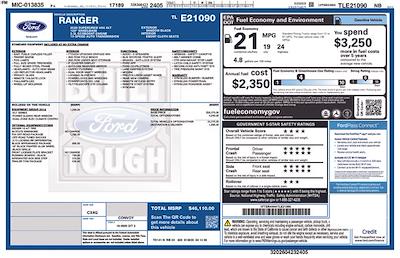 2026 Ford Ranger SuperCrew Cab 4WD Pickup for sale #H60310 - photo 1