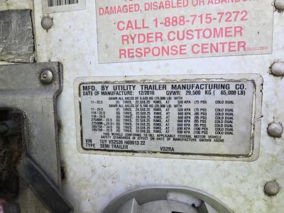 Used 2017 Utility Trailer VS2RA 53/162/102 53' Refrigerated Trailer #668063 for sale #668063 - photo 12