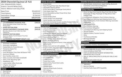 2024 Chevrolet Equinox FWD SUV for sale #C33328 - photo 2