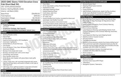 2025 GMC Sierra 1500 Crew Cab 4WD Pickup for sale #C33722 - photo 1