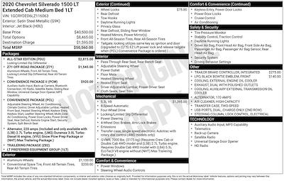 2020 Chevrolet Silverado 1500 Double Cab 4WD Pickup for sale #CT88445A - photo 1