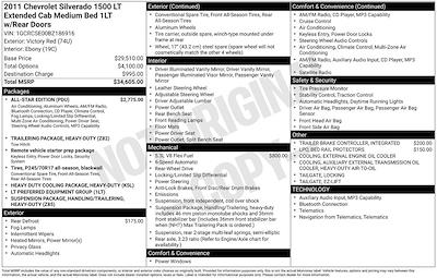 Used 2011 Chevrolet Silverado 1500 LT Extended Cab for sale #PT89038A - photo 1