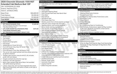 2020 Chevrolet Silverado 1500 Double Cab 4WD Pickup for sale #ZT87742A - photo 2