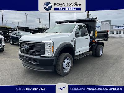 2024 Ford F-550 Regular Cab DRW 4x4, Dejana Truck & Utility Equipment DynaPro Dump Body Dump Truck for sale #F30535 - photo 1