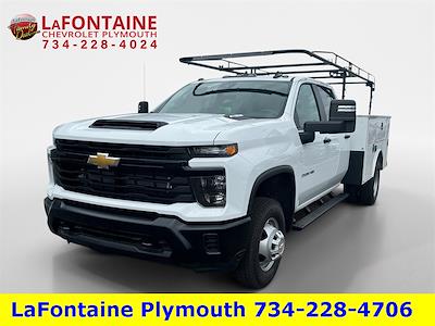 New 2024 Chevrolet Silverado 3500 Work Truck Crew Cab 4x4 8' 2" CM Truck Beds Service Truck for sale #24PC1119 - photo 1