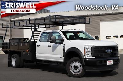 2024 Ford F-450 Crew Cab DRW 4x2 PJ's Flatbed Truck for sale #F240598 - photo 1