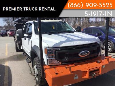 Used 2022 Ford F-550 Crew Cab 4x4 Flatbed Truck for sale #5-1917-IN - photo 1