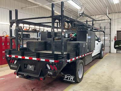 Used 2022 Ford F-550 Crew Cab 4x4 Flatbed Truck for sale #5-2200-IN - photo 2