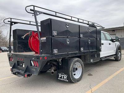 Used 2022 Ford F-550 Crew Cab 4x4 Flatbed Truck for sale #5-2371-IN - photo 2