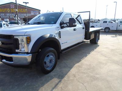 Used 2019 Ford F-450 Crew Cab Flatbed Truck for sale #D27378 - photo 1