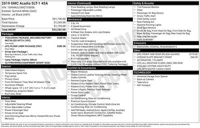 2019 GMC Acadia AWD SUV for sale #A50914 - photo 1