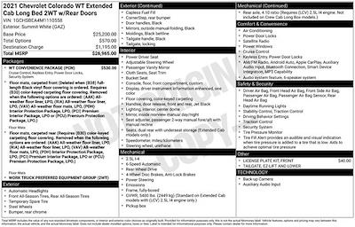 2021 Chevrolet Colorado Extended Cab RWD Pickup for sale #A50953 - photo 1