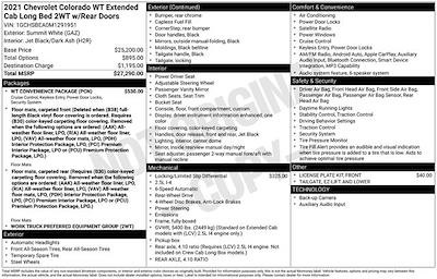 2021 Chevrolet Colorado Extended Cab RWD Pickup for sale #A50954 - photo 1