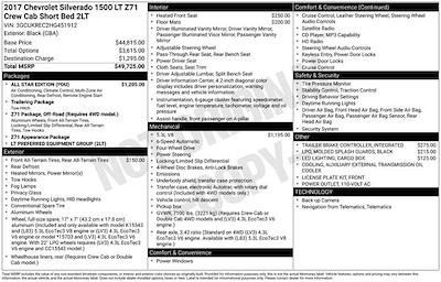 2017 Chevrolet Silverado 1500 Crew Cab 4WD Pickup for sale #A50957 - photo 1