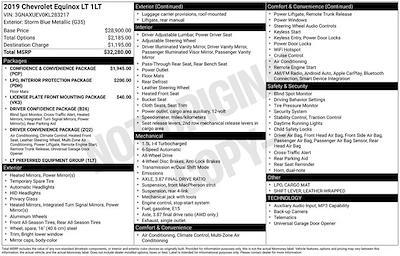 2019 Chevrolet Equinox AWD SUV for sale #A50975 - photo 2