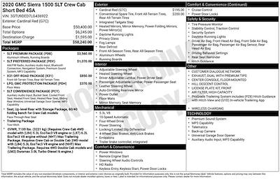 2020 GMC Sierra 1500 Crew Cab 4WD Pickup for sale #A50981 - photo 1