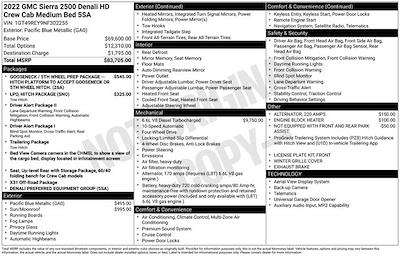 2022 GMC Sierra 2500 Crew Cab 4WD Pickup for sale #A51002 - photo 1
