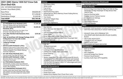 Used 2021 GMC Sierra 1500 SLT Crew Cab for sale #A51030 - photo 2