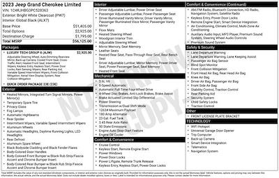 Used 2023 Jeep Grand Cherokee Limited for sale #A51072 - photo 1