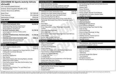 Used 2024 BMW X5 - photo 1