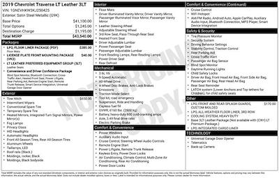 Used 2019 Chevrolet Traverse - photo 1