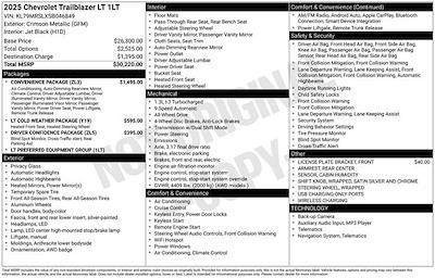 Used 2025 Chevrolet Trailblazer - photo 1