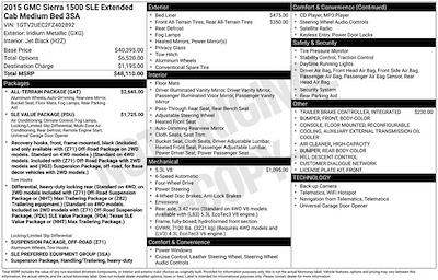 Used 2015 GMC Sierra 1500 - photo 1