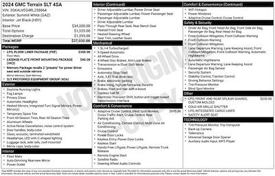 Used 2024 GMC Terrain - photo 1