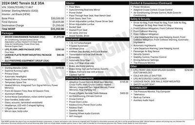 Used 2024 GMC Terrain - photo 1