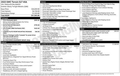 Used 2022 GMC Terrain - photo 1