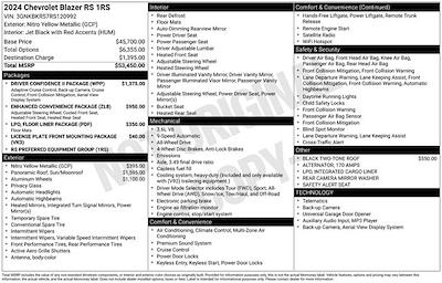 Used 2024 Chevrolet Blazer - photo 1