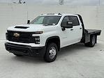 New 2025 Chevrolet Silverado 3500 Work Truck Crew Cab 4WD 9' 4" CM Truck Beds Steel Flatbed Truck with Gooseneck Hitch for sale #VC4712 - photo 8