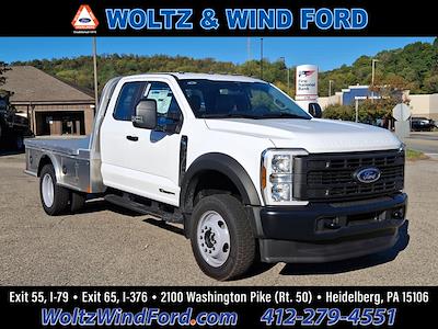 2024 Ford F-550 Super Cab DRW 4x4 Flatbed Truck for sale #T24618 - photo 1