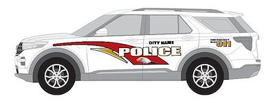 New 2025 Ford Police Interceptor Utility 4WD SUV for sale #T25198 - photo 1