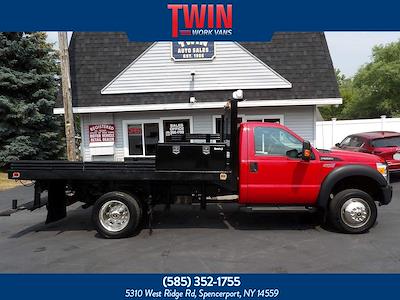 2015 Ford F-550 Regular Cab DRW 4x4 Flatbed Truck for sale #6064 - photo 1