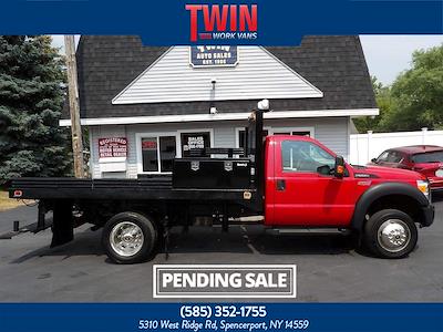2015 Ford F-550 Regular Cab DRW 4x4 Flatbed Truck for sale #6064 - photo 1