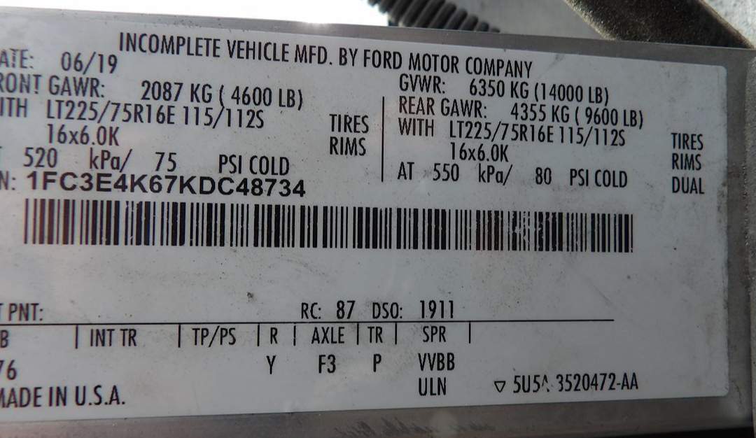 Used 2019 Ford E-450 - photo 34